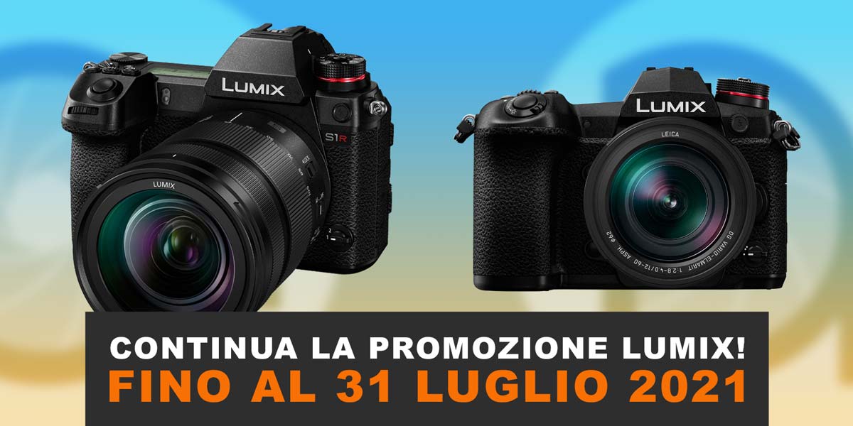 Promozioni LUMIX su Serie S e G (luglio 2021)